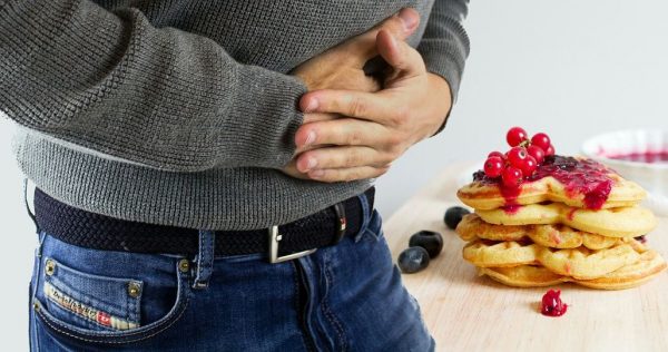 stomach pain fatty liver