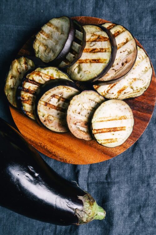 grilled eggplant for fatty liver