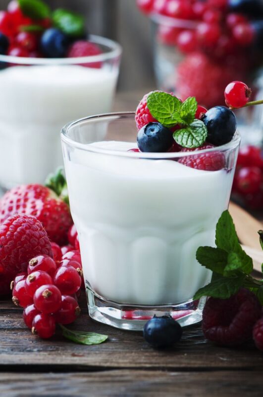 healthy yogurt