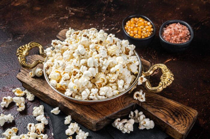 homemade popcorn