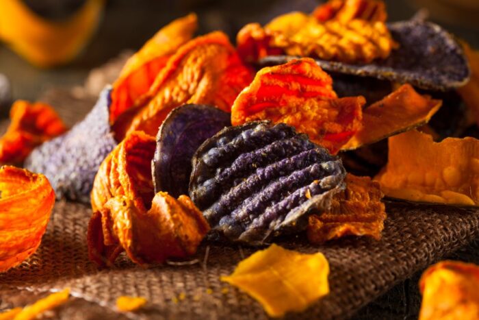 homemade vegetable chips