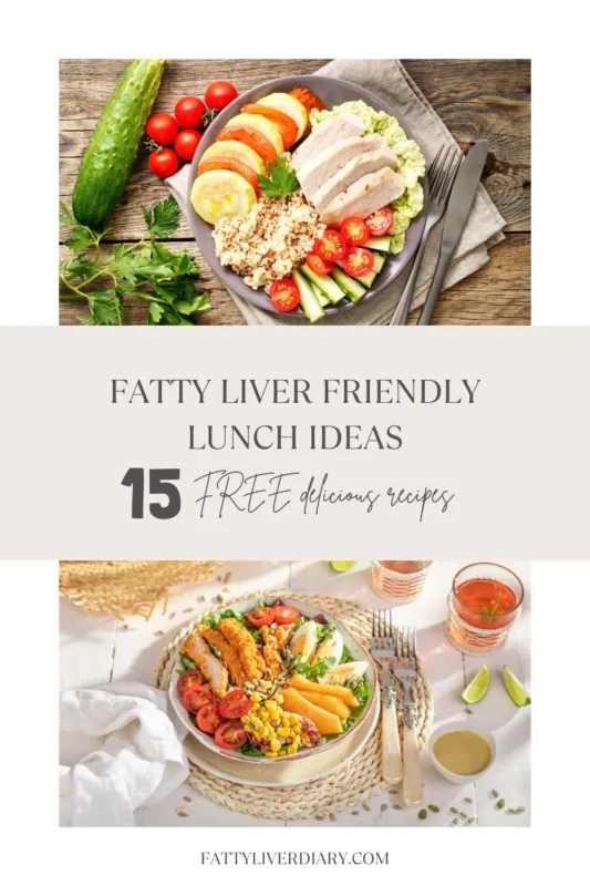 lunch ideas for fatty liver disease Pinterest Pin