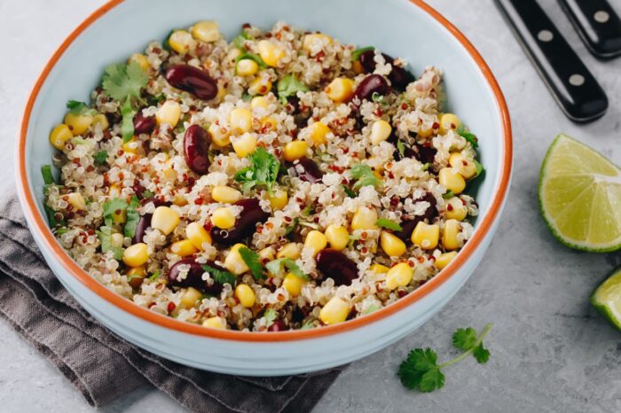 quinoa and beans
