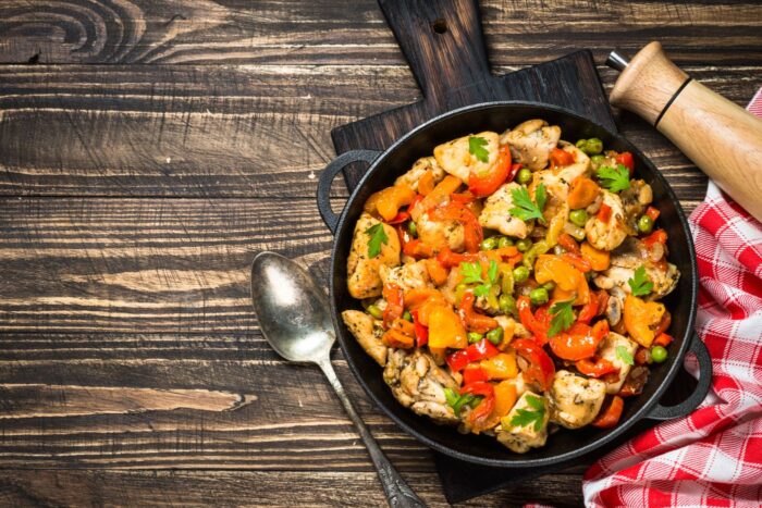 chicken vegetable skillet