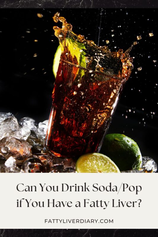 Soda and Fatty Liver Pinterest Pin