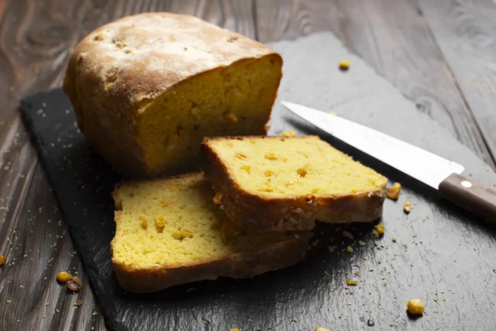cornbread loaf without cornmeal