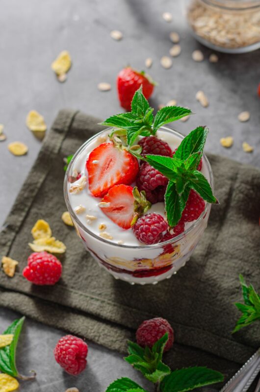 Oatmeal Fruit Parfait