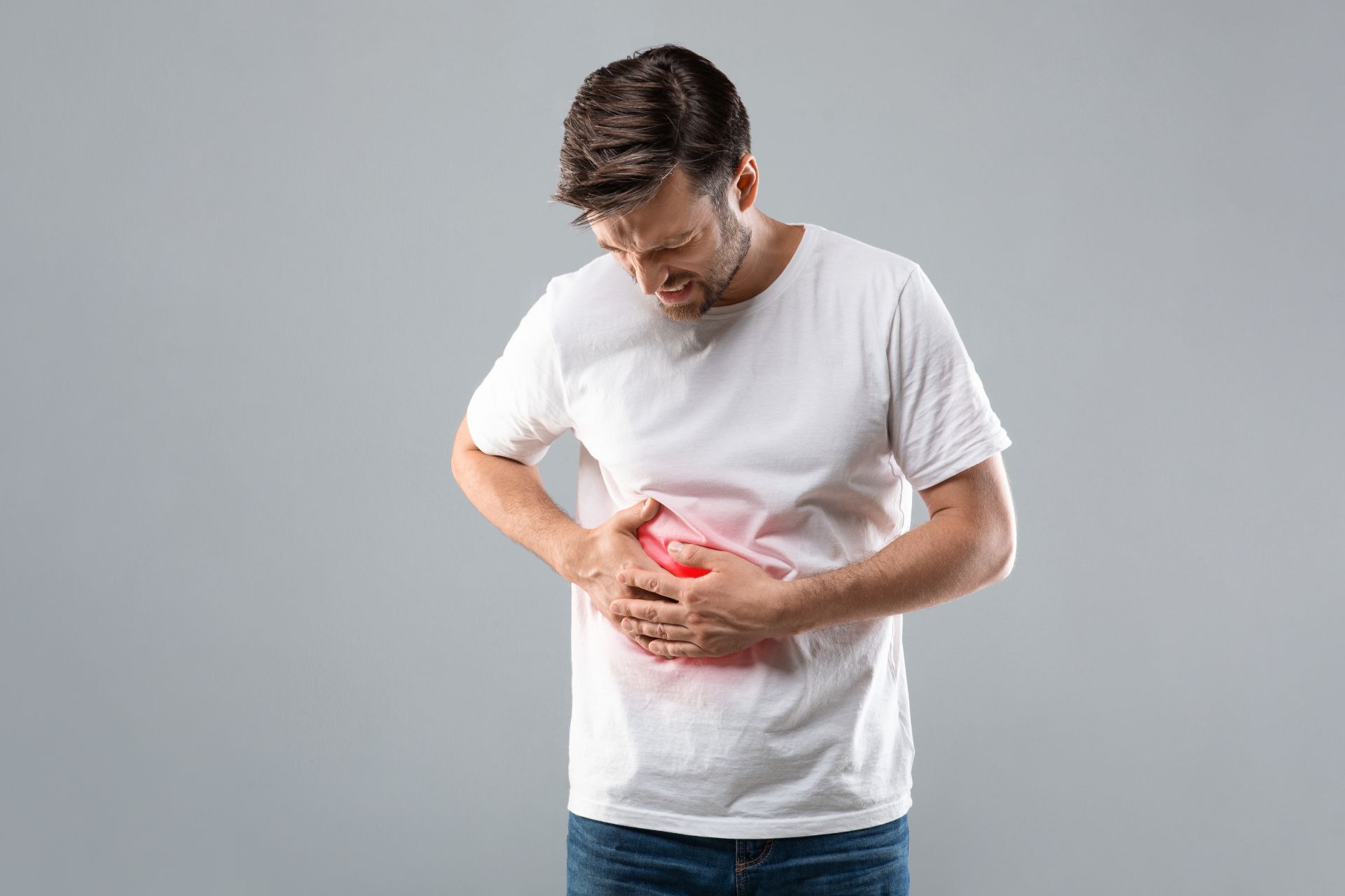 fatty liver pain under right rib