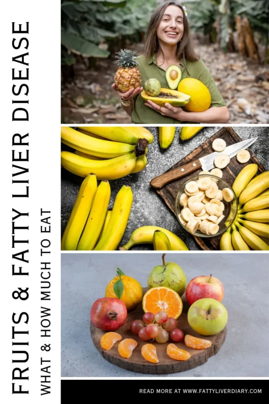 fruits and fatty liver disease Pinterest Pin