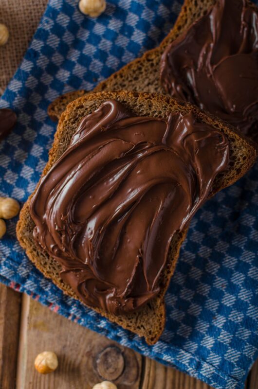 homemade vegan nutella
