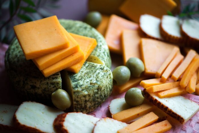 various types of cheese