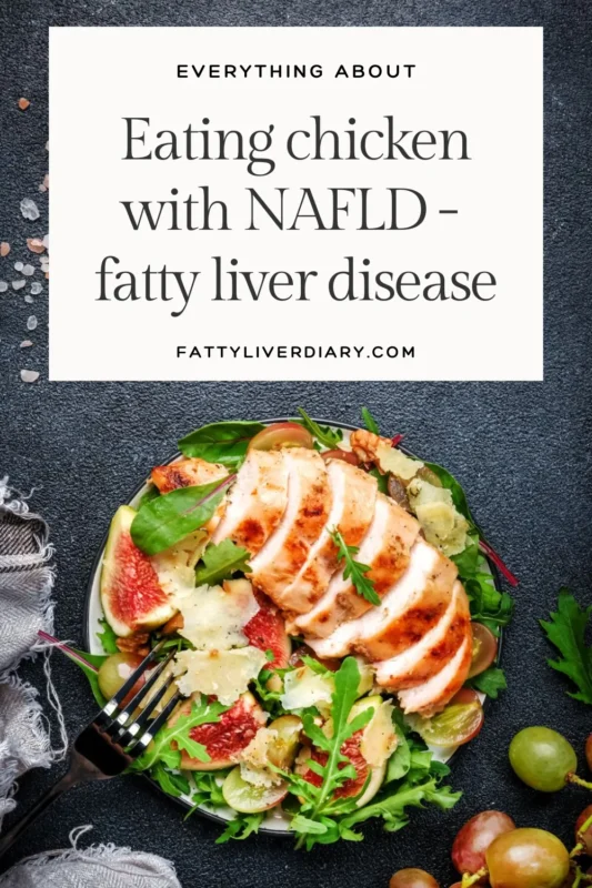 Chicken and fatty liver Pinterest Pin
