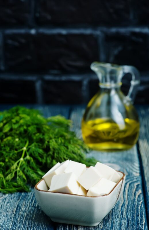 Tofu cheese and fatty liver