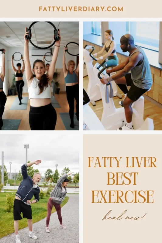 Best Exercise Types for NAFLD Pinterest Pin