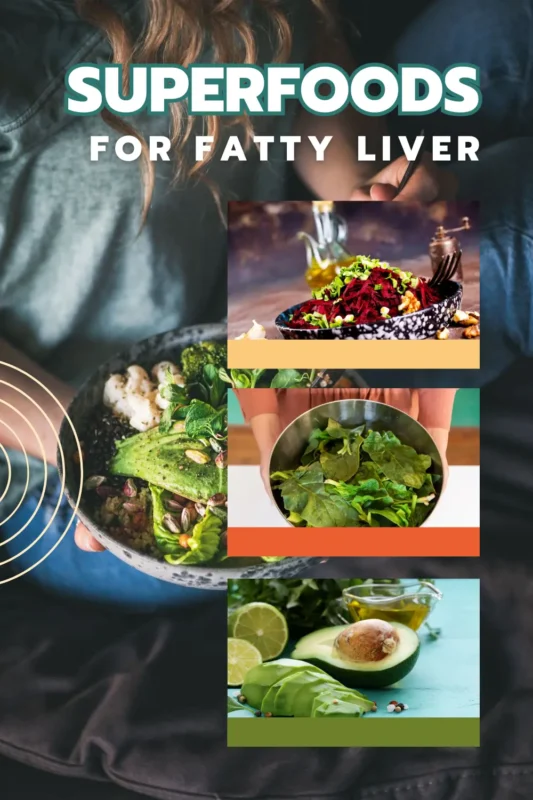 superfoods for fatty liver disease pinterest pin