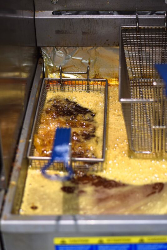 deep fried foods