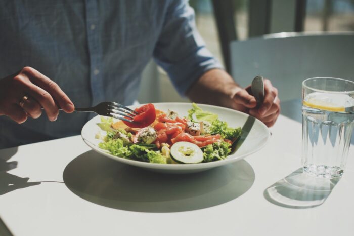 healthy salad for lunch
