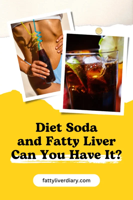 Soda and Fatty Liver Pinterest Pin