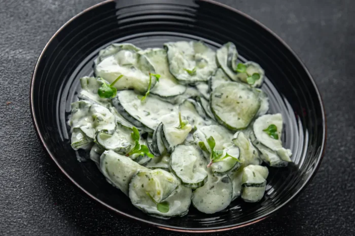 Creamy Cucumber Salad
