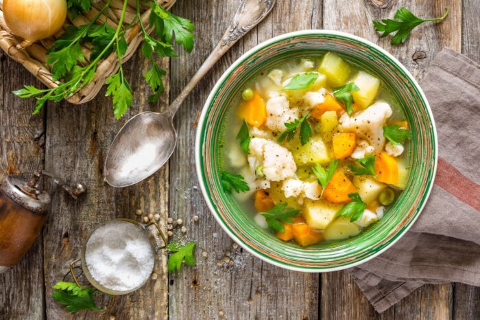 Hearty Homemade Vegetable Soup