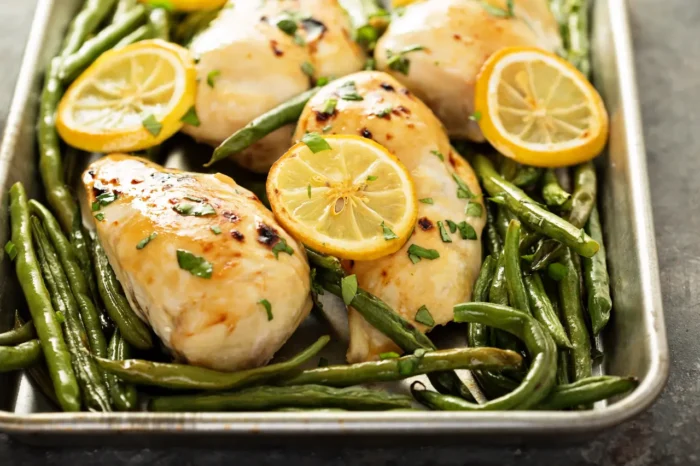 Lemon Chicken with Veggies