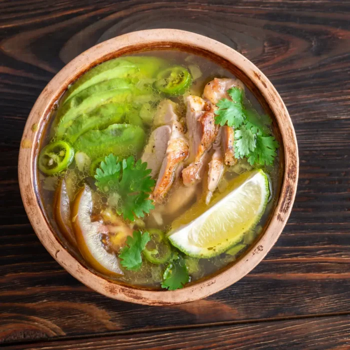 Mexican Chicken Lime Soup