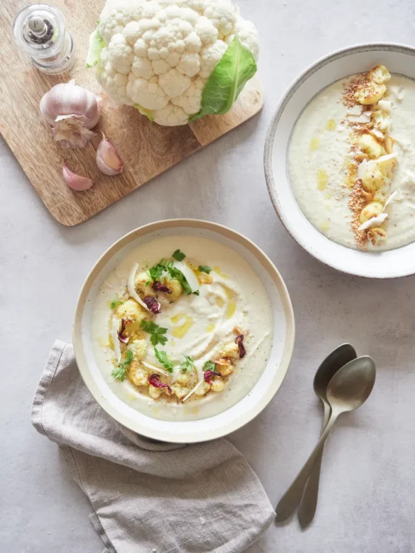 Roasted Cauliflower Soup