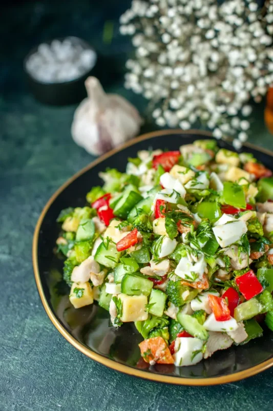chicken Christmas salad