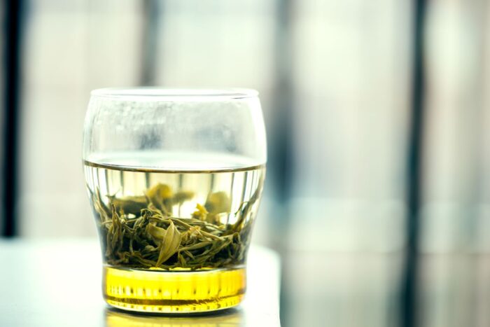 cup of green tea