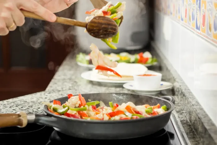 my sauteed vegetables are light and tasty