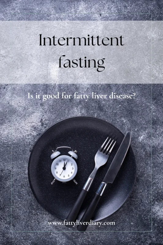 MASLD and intermittent fasting Pinterest Pin