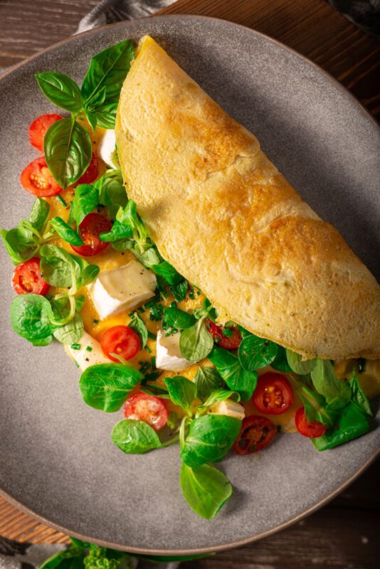 Skinny omelette