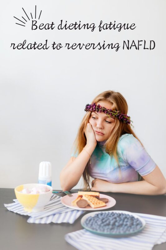Fatty liver dieting fatigue Pinterest Pin