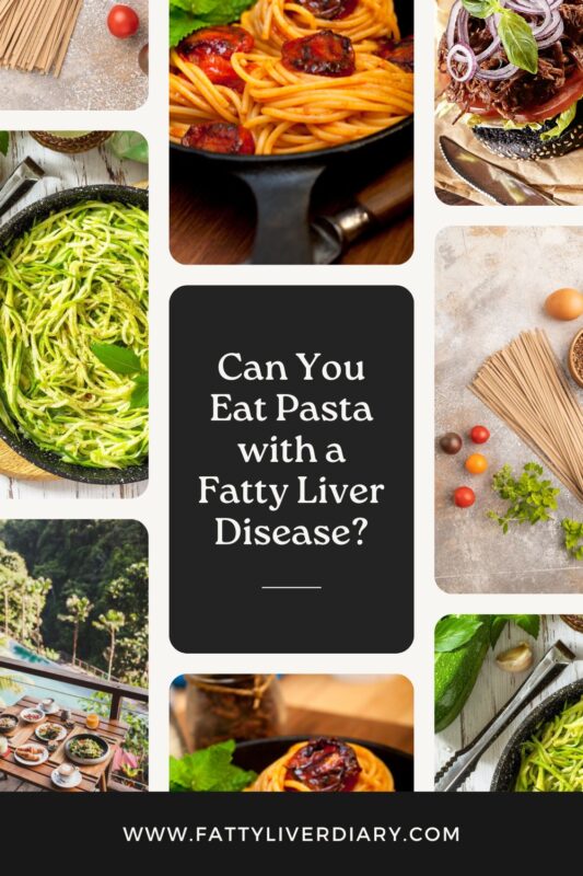 Pasta with Fatty Liver Disease Pinterest Pin