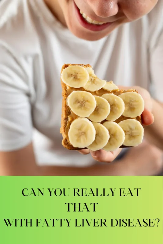 Bananas and Fatty Liver Disease Pinterest Pin
