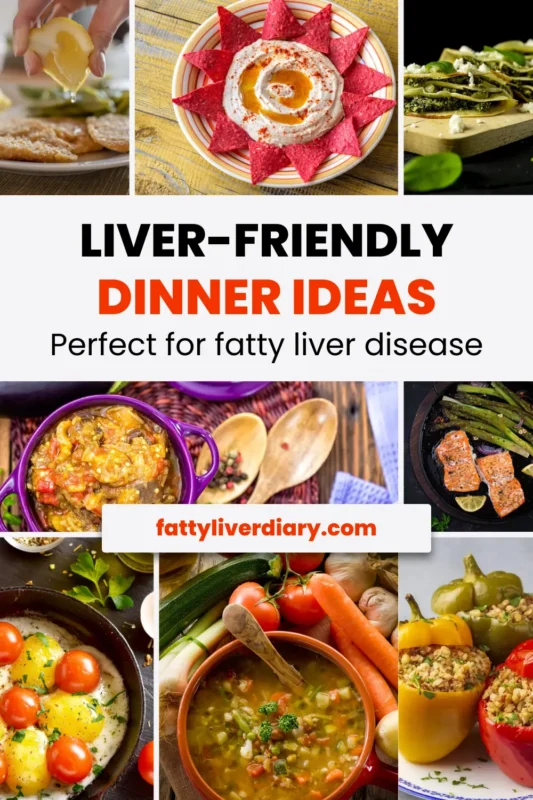 Fatty Liver Dinner Ideas Pinterest Pin