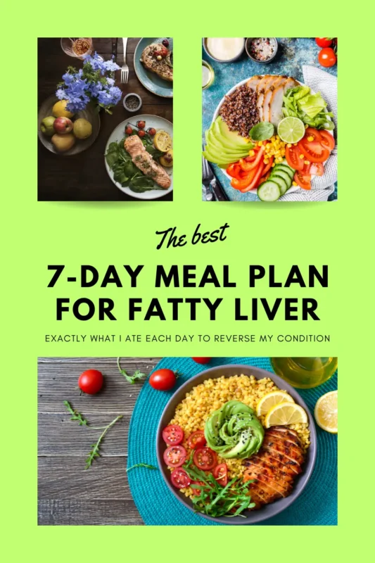 Fatty Liver Disease Meal Plean for 7 Days