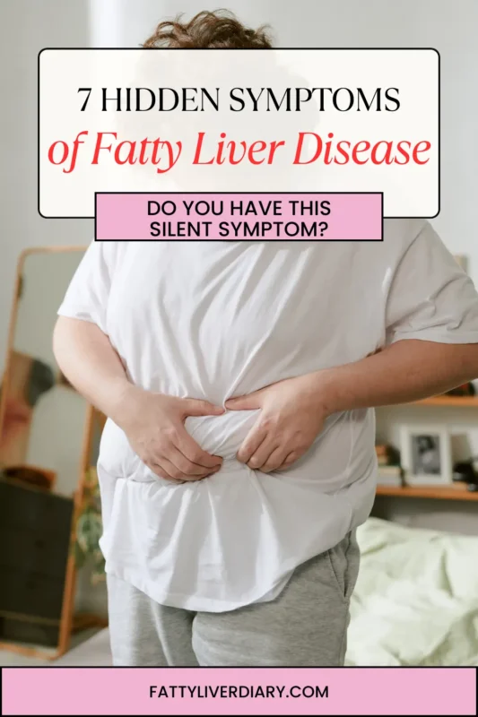 Fatty Liver Symptoms Pinterest Pin