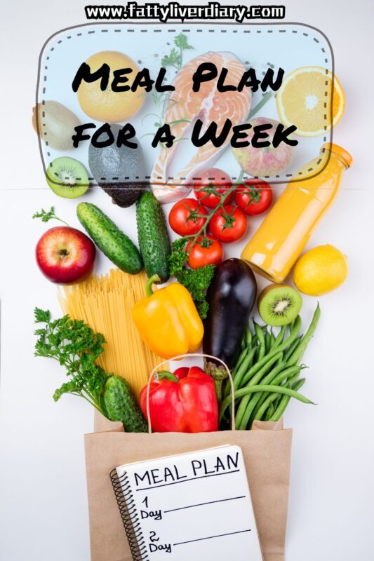 Meal Plan for a Week
