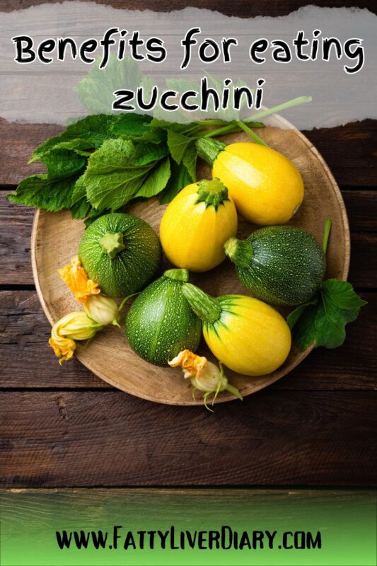 Is Zucchini healthy for fatty liver