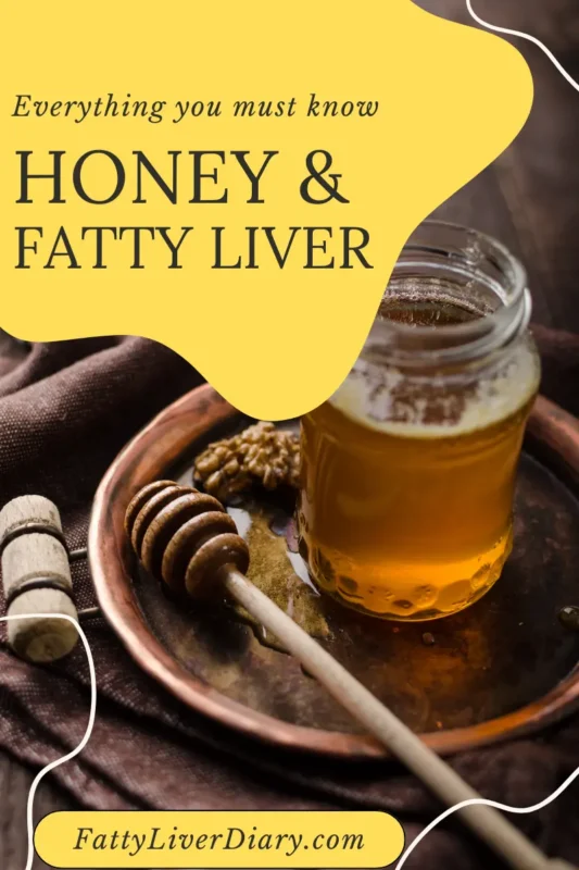Honey Fatty Liver Pinterest Pin