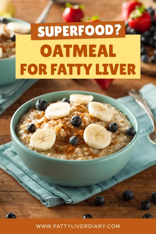Oatmeal and MASLD Pinterest Pin