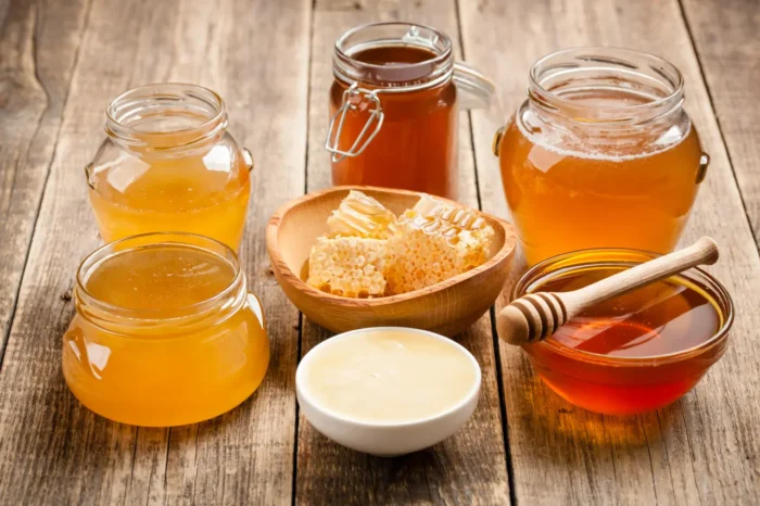 different types of honey