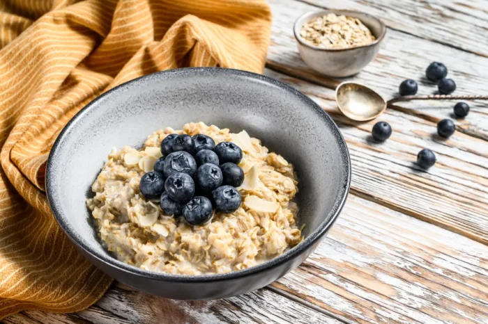 oatmeal for breakfast