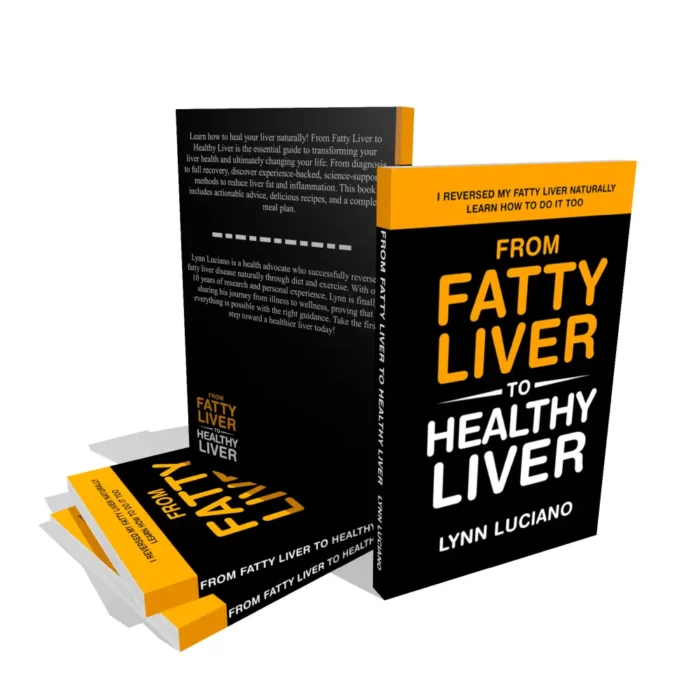 From Fatty Liver to Healthy Liver books stacked