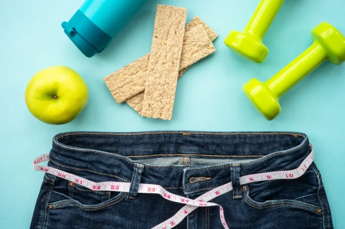 losing weight concept