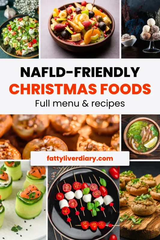 Christmas Menu for Fatty Liver Disease Patients Pinterest Pin