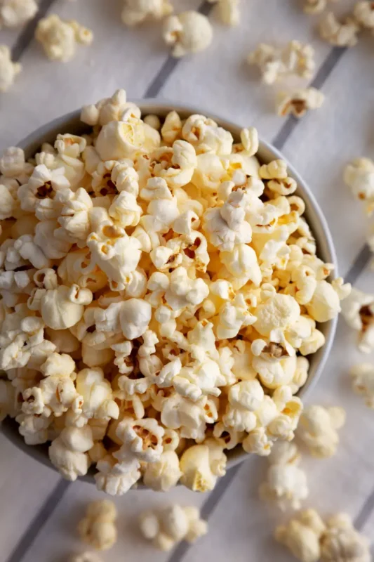homemade popcorn