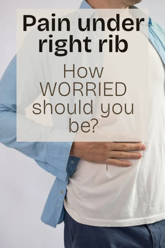 Fatty Liver Pain Under Right RIbPinterest Pin